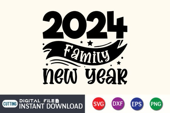 2024 Family New Year SVG
