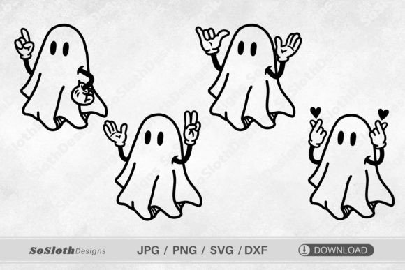 Halloween Svg, Ghosts Svg Review