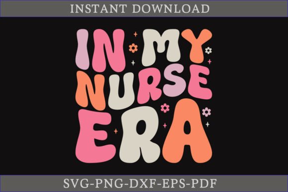 In My Nurse Era Halloween Retro SVG File