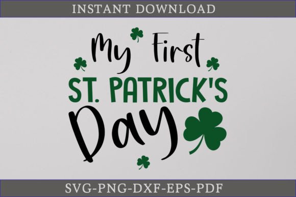 My First St. Patrick's Day SVG Shirt