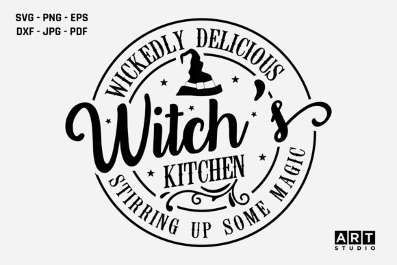 Wickedly Delicious Witch's Kitchen SVG